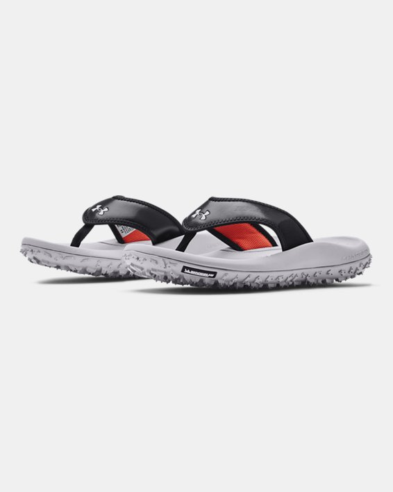 Men's UA Fat Tire T Sandals in Gray image number 3